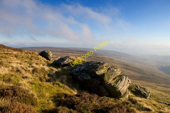 Photo 6"x4" Little Bull Stones above Croasdale Croasdale Brook\/SD6757 c2010