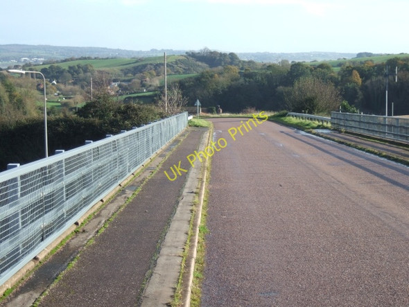Photo 6"x4" Days Pottle Lane, crossing the A38 Kennford c2010
