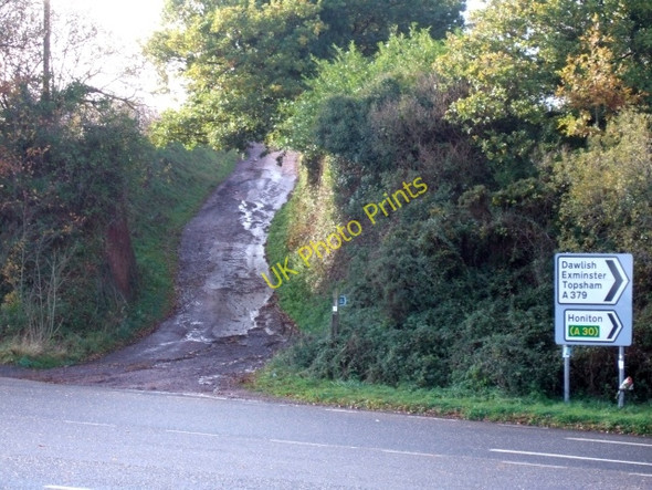 Photo 6"x4" Track (footpath) at Peamore Arch Kennford c2010