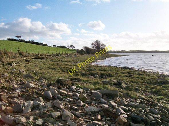 Photo 6"x4" The sea-shore south of the end of the Carrickinab Road Dundrum\/J4036 c2010