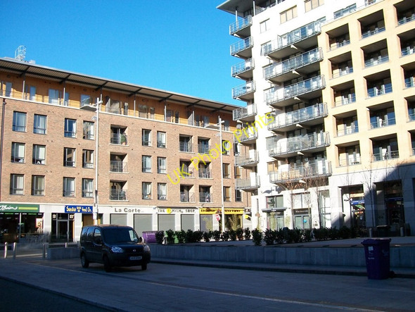 Photo 6"x4" Residential apartments and shops in Mayor's Square Ringsend c2010