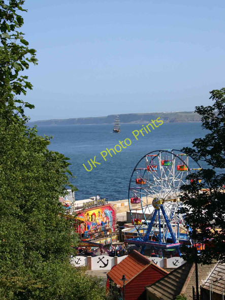 Photo 6"x4" Funfair by the East Harbour, Scarborough Scarborough\/TA0388 c2006