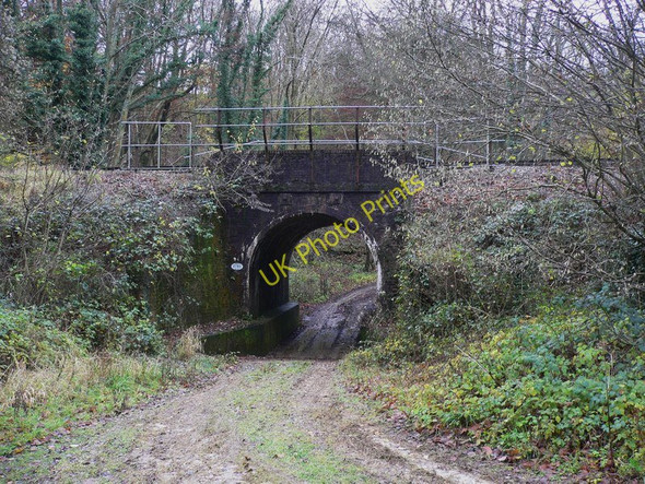 Photo 6"x4" Railway bridge by Glass Brow from the west Chalton\/SU7316 c2010