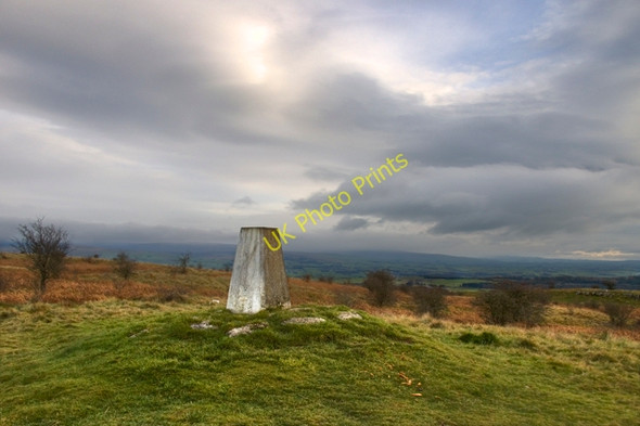 Photo 6"x4" Trig point on Hutton Roof Crags Dalton\/SD5476 c2010