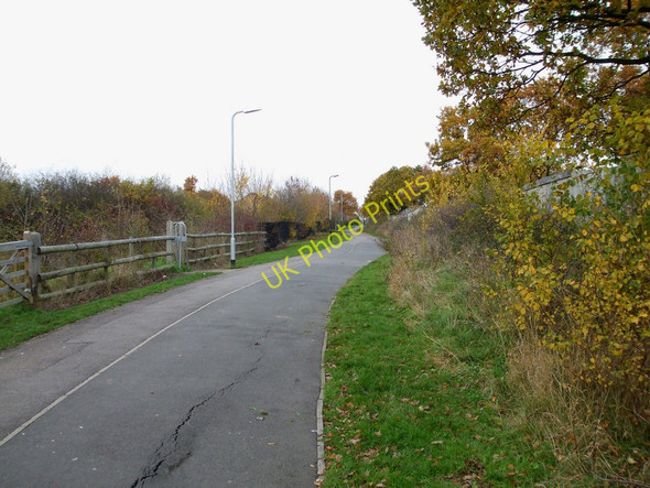 Photo 6"x4" Cycle Path? Wickford c2010