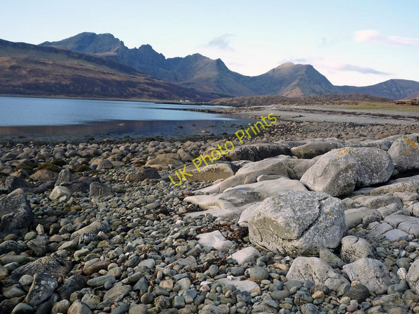Photo 6"x4" Rocky foreshore of Camus Malag Torrin\/Na Torrin c2010