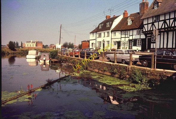Photo 6"x4" River Avon by Abbey Mill Tewkesbury c1960