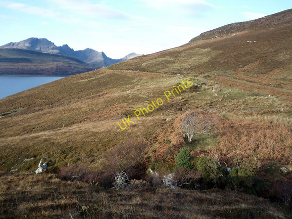Photo 6"x4" Coastal track and stream beside Loch Slapin Suisnish\/NG5916 c2010