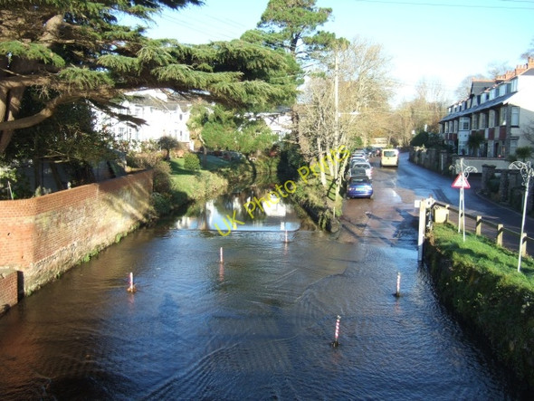 Photo 6"x4" Ford crossing the river Sid Sidmouth c2010