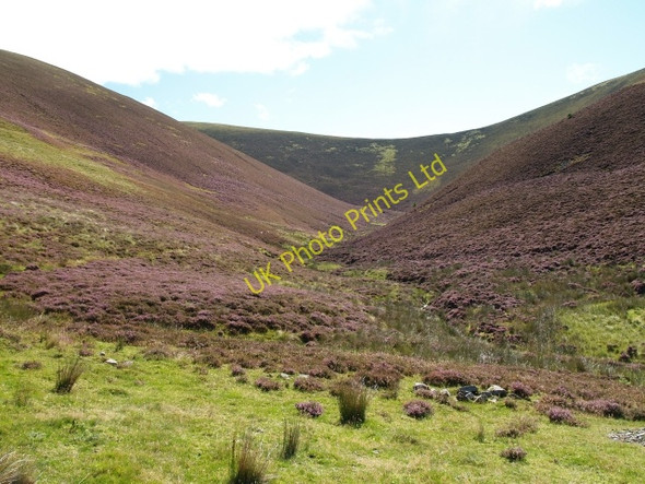 Photo 6"x4" Hundleshope burn and Door Hass Castlehill\/NT2135 c2006