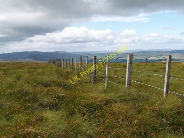 Photo 6"x4" Fence, Hundleshope Heights Hundleshope c2006