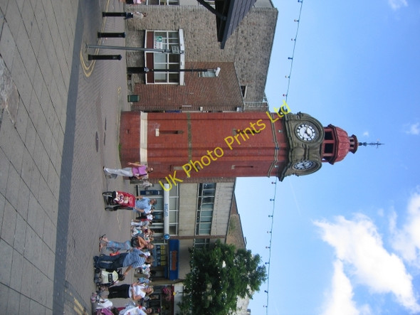Photo 6"x4" Clock Tower, Bangor Bangor\/SH5771 c2005