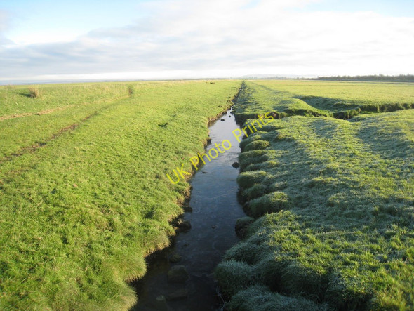 Photo 6"x4" Ditch in the Solway marsh near Easton Easton\/NY2759 c2010