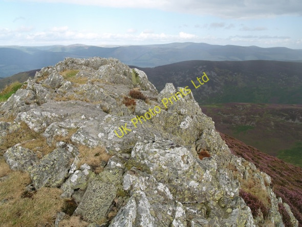 Photo 6"x4" Summit outcrop, Newby Kipps Bonnington\/NT2538 c2006