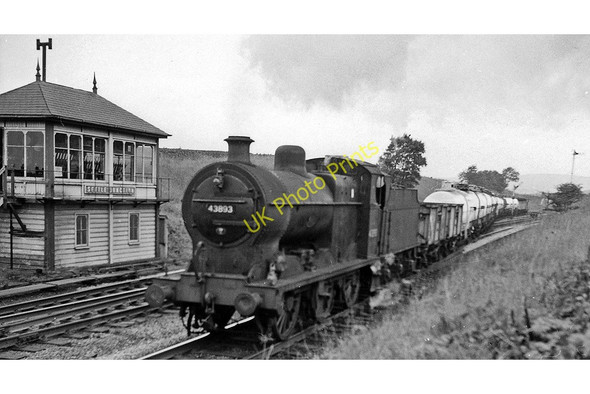 Photo 6"x4" Settle Junction, with Up ammonia tank empties Mearbeck c1962