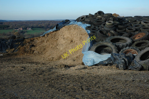 Photo 6"x4" Silage clamp Buckridge c2010