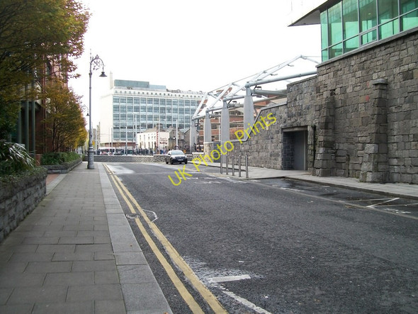 Photo 6"x4" Harbourmasters Place at the back of Connolly Station Dublin\/O1534 c2010