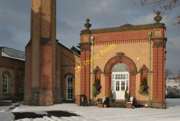 Photo 6"x4" Cross-compound engine house Lower Hatton c2010