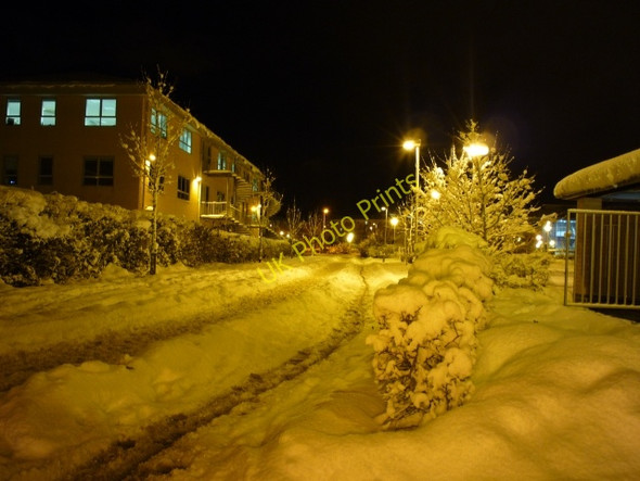 Photo 6"x4" Cyclepath through the science park Heslington c2010