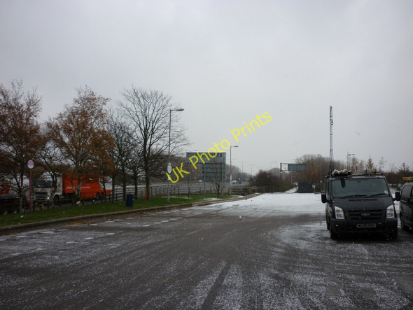 Photo 6"x4" Rothersthorpe Services Northbound Shelfleys c2010