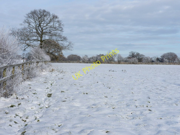 Photo 6"x4" Footpath near The Homestead Longville in the Dale c2010
