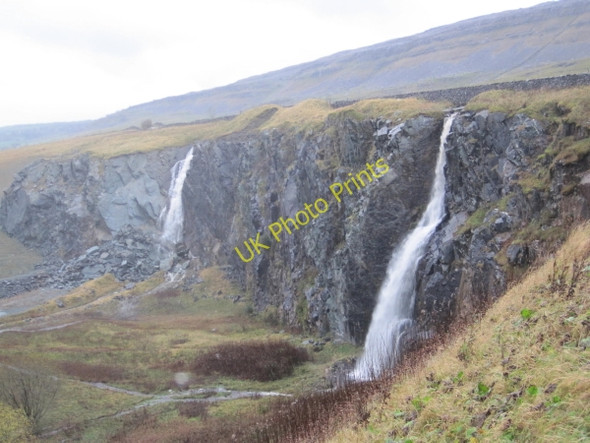 Photo 6"x4" Ingleton Granite Quarry Chapel-le-Dale c2010