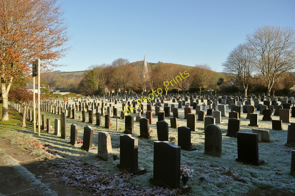 Photo 6"x4" St Brannock's Parish Church Cemetery Braunton c2010