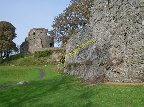 Photo 6"x4" The Keep at Dundrum Castle viewed from Blundell House Dundrum\/J4036 c2010
