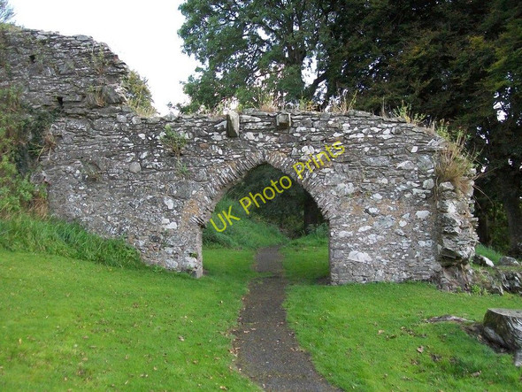 Photo 6"x4" Archway leading to the Lower Ward of Dundrum Castle Dundrum\/J4036 c2010