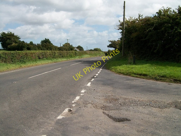 Photo 6"x4" View east along the Blackstaff Road from the Ardilea road junction Clough\/J4040 c2010
