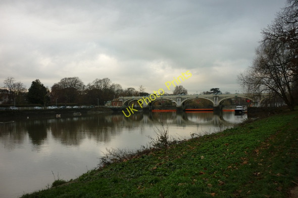 Photo 6"x4" The River Thames at Richmond Lock Richmond\/TQ1874 c2010
