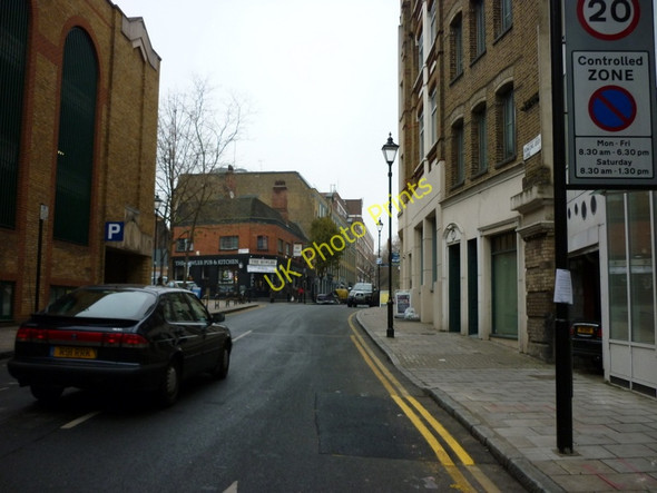 Photo 6"x4" Bowling Green Lane off Farringdon Road,  Finsbury London c2010