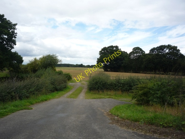 Photo 6"x4" Footpath to Lund Farm Easingwold c2010