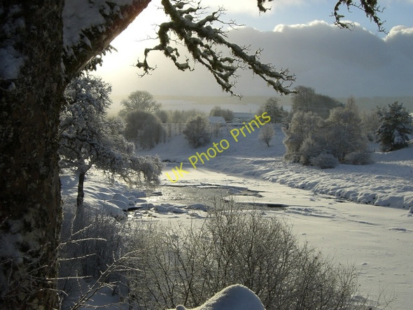 Photo 6"x4" River Cassley at Rosehall Rosehall\/NC4602 c2010