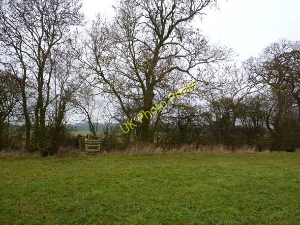 Photo 6"x4" Stile and footbridge across a ditch Gallows Green\/SO9362 c2010