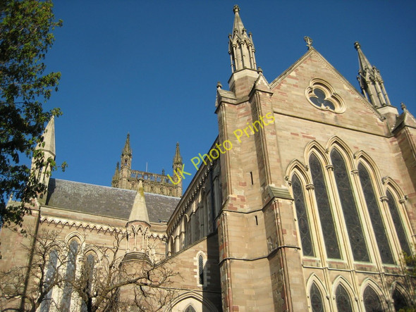 Photo 6"x4" Worcester Cathedral Worcester c2010