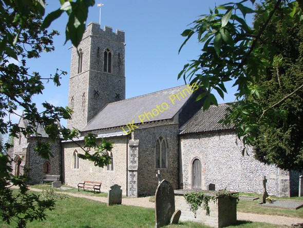 Photo 6"x4" Sutton St Michael's church Sutton\/TG3823 c2009