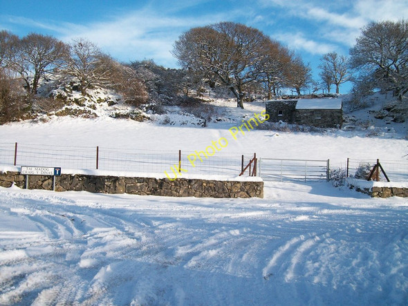 Photo 6"x4" Field barn above the mouth of the Stabla Road Pont-Rhythallt c2010