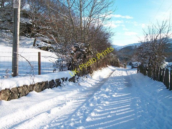 Photo 6"x4" The Stabla Road Pont-Rhythallt c2010