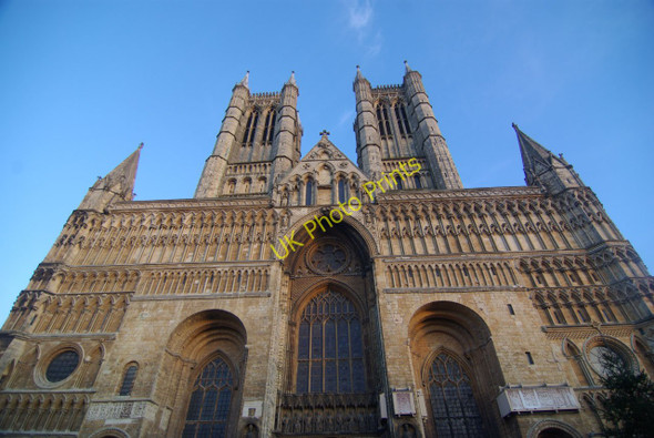 Photo 6"x4" Lincoln Cathedral Lincoln c2010