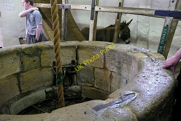 Photo 6"x4" Carisbrooke Castle, well house Newport\/SZ4988 c2010