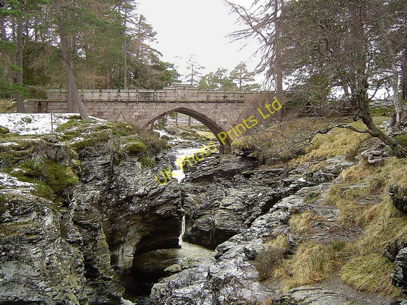 Photo 6"x4" Linn of Dee bridge. Muir\/NO0689 c2005