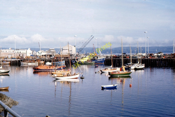 Photo 6"x4" The harbour from East Bay road Courteachan c1976