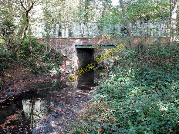 Photo 6"x4" Bridge over Dollis Brook Finchley c2006