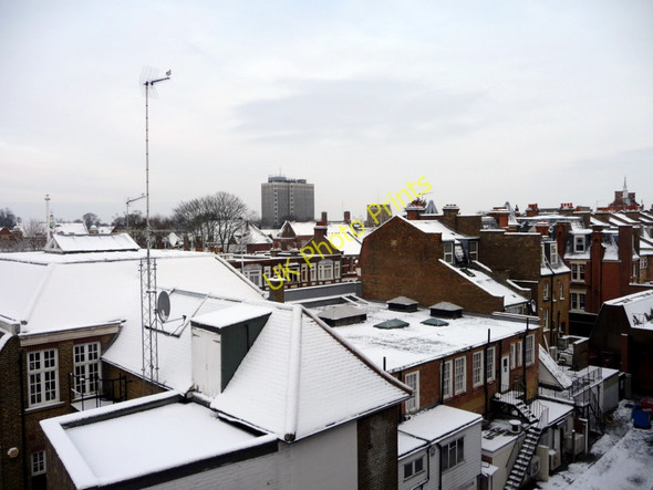 Photo 6"x4" Enfield Town rooftops Enfield\/TQ3396 c2010 P1