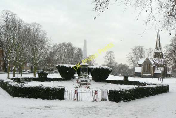 Photo 6"x4" War Memorial, Turnham Green Chiswick c2010
