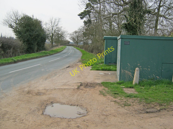 Photo 6"x4" Main road to Clifton Campville Clifton Campville c2010