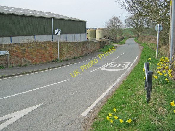 Photo 6"x4" Netherseal Road Clifton Campville c2010