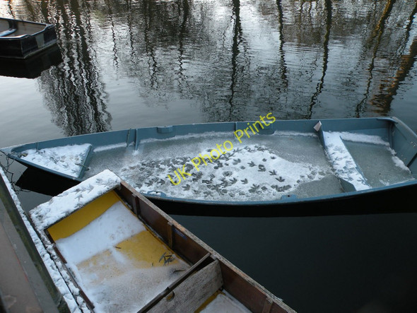 Photo 6"x4" Christmas tracks Cambridge\/TL4658 c2010