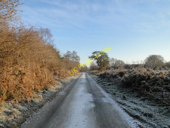 Photo 6"x4" Road from Westwood Lodge to Walberswick Walberswick c2010